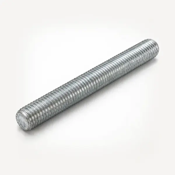 Шпилька М10 x 30 ГОСТ 22043-76, сталь 3.6, 01 цинковое хроматированное, исполнение 2