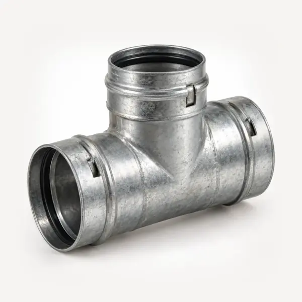 Тройник лотка кабельного боковой замковый (глухой) ОТЗГ 600х65